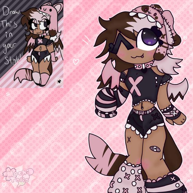 Draw this in your style challenge! ♡♥︎