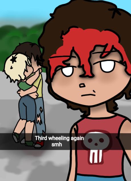 CJ is thirdwheeling again🫡