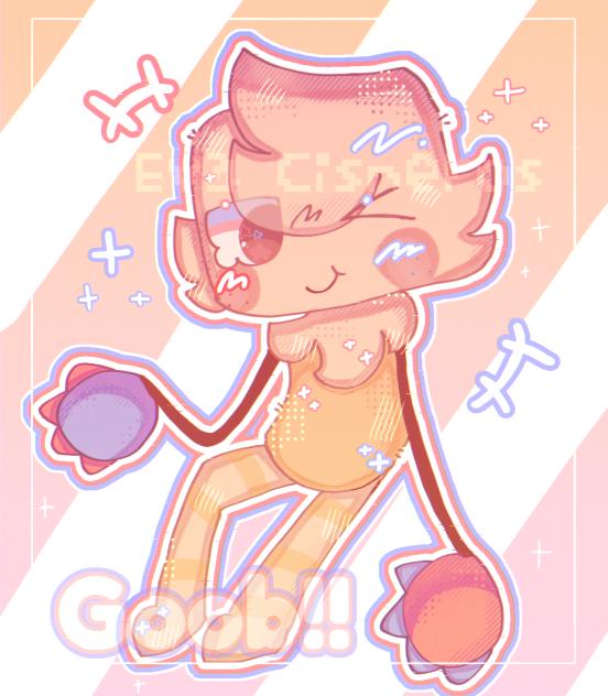 Simple doodle of goob from dandy’s world