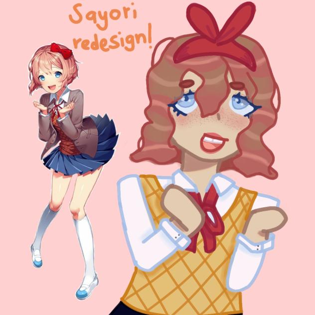 Sayori redesign!!!