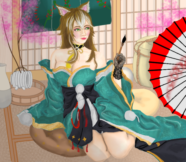Miss Hina-fan art