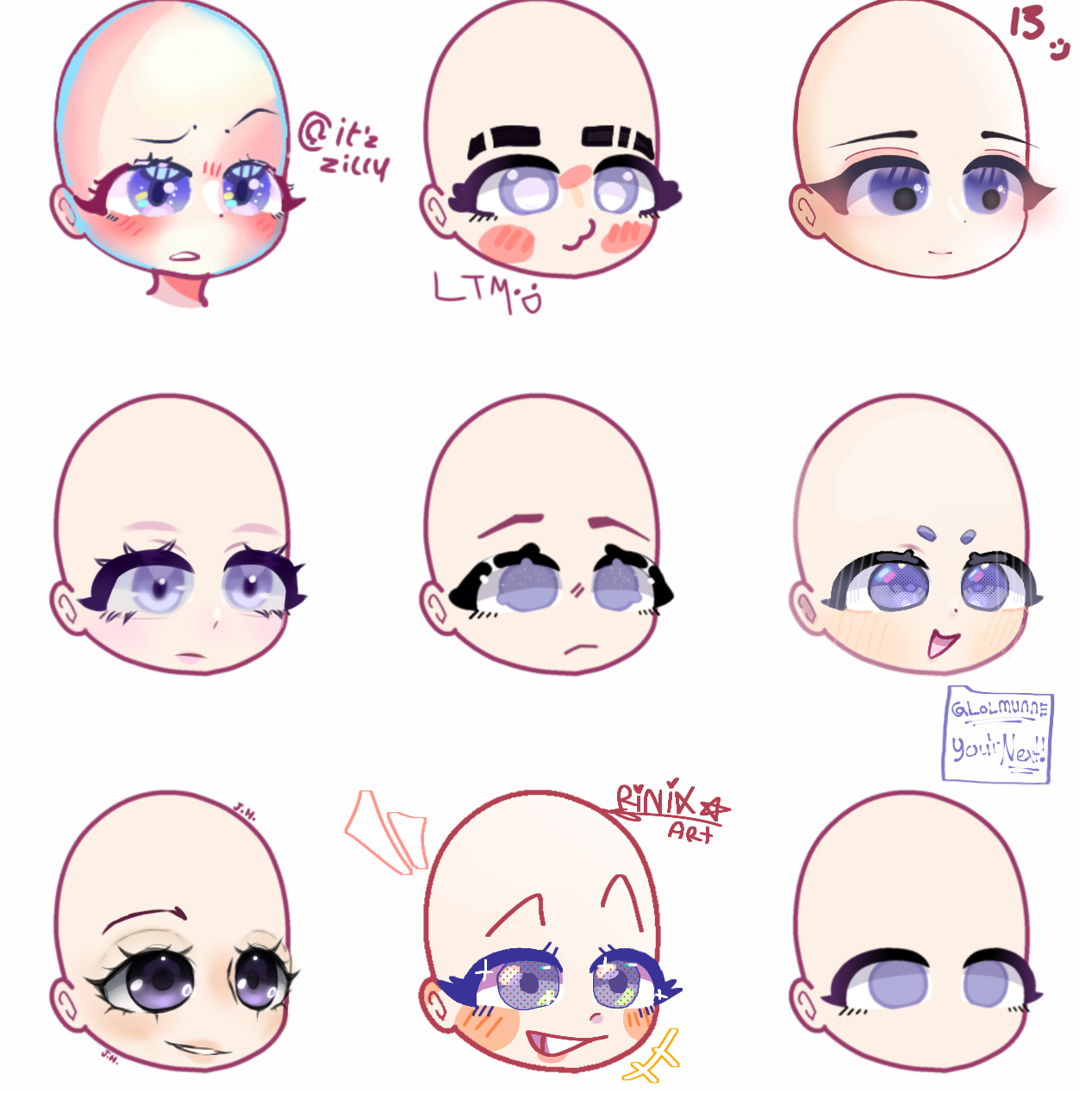 GACHA COLLAB WITH JESSICA HOFFMAN!! - ibisPaint