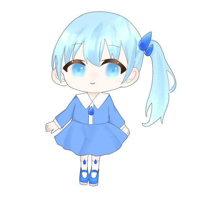葵ちゃんの立ち絵！！