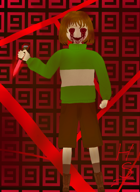 アンダーテール キャラ より怖く Ibispaint