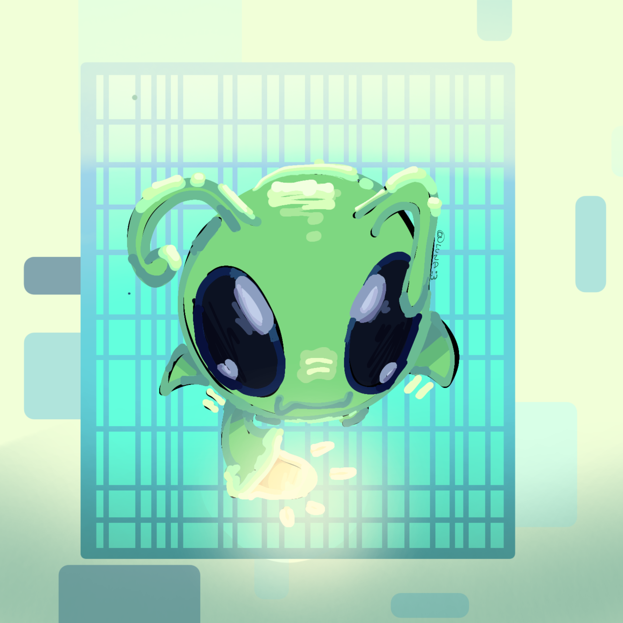 Alien ^-^ - ibisPaint