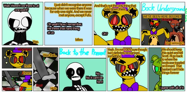 N-o Identity. p7 FNaF fanmade comic