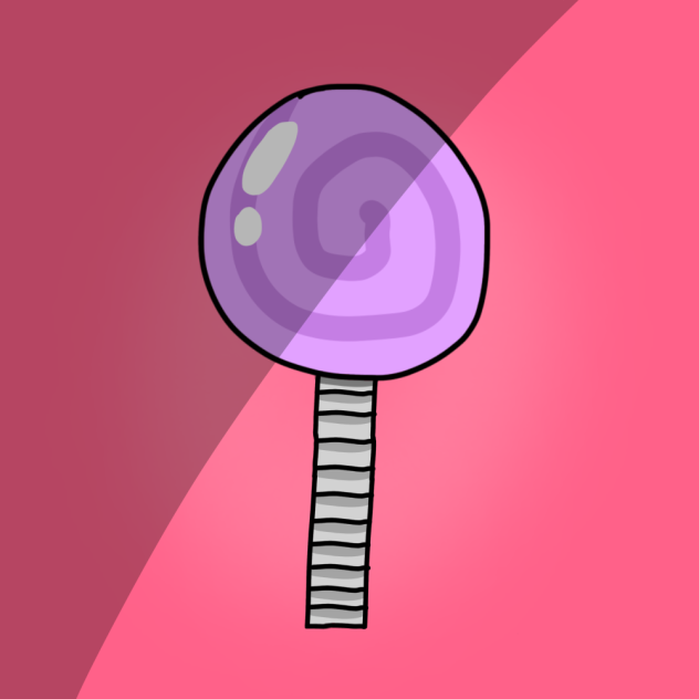 Grape lollipop - ibisPaint