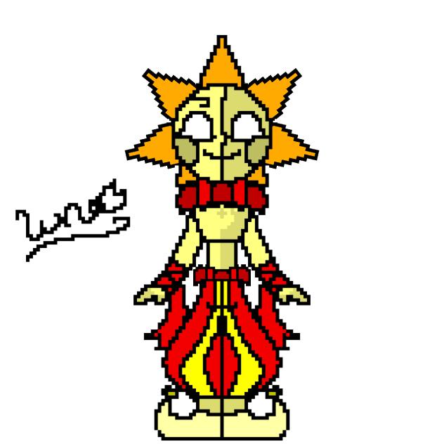 Pixelated Sun