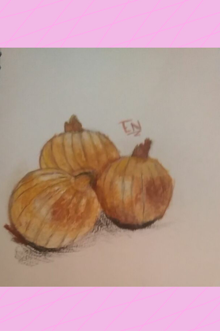 Onions drew on paper - ibisPaint