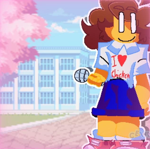 pixel version of freeplay Shedletsky