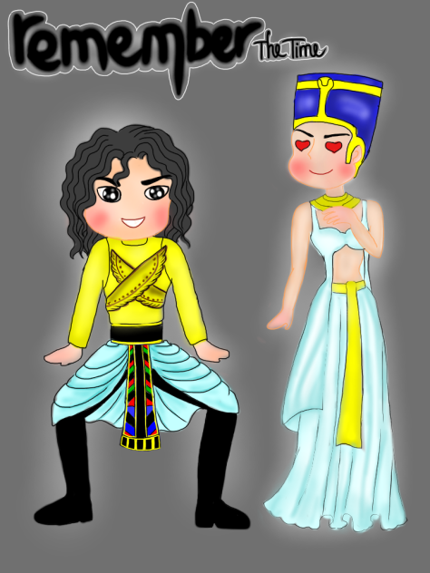 Micheal Jackson - Drawing chibi