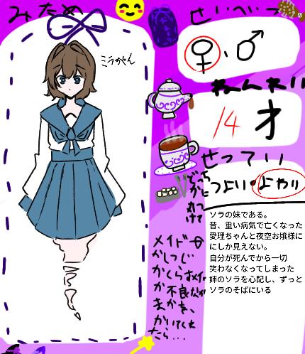 またキャラ募