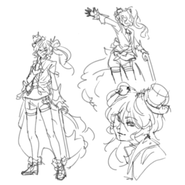 terukoxfurina doodles!