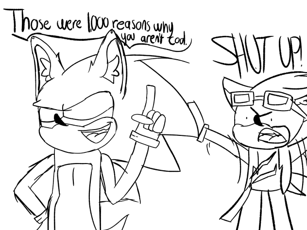 scourge and Sonic thingy