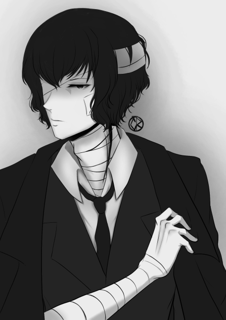 Dazai Osamu BSD Fanart - ibisPaint