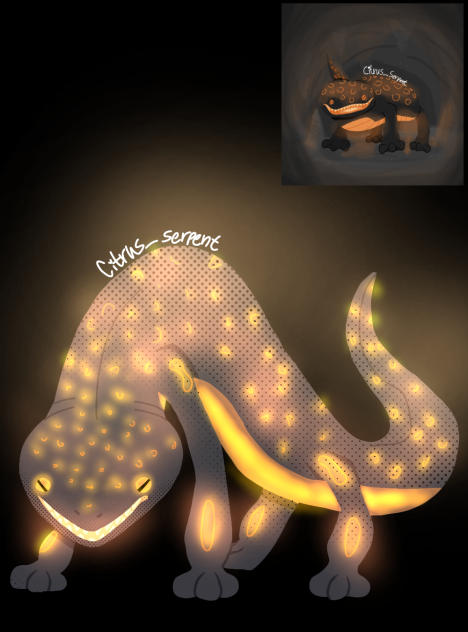 Cave Salmader (Redraw!)