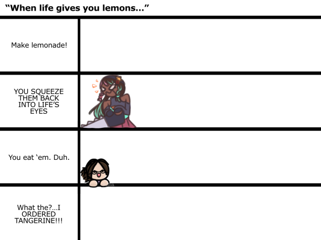 When life gives you lemons...