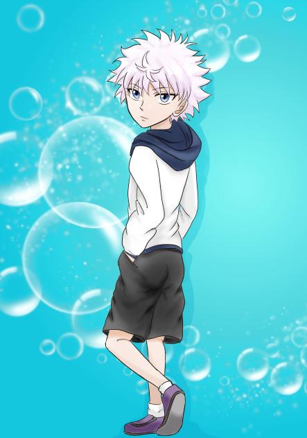 超爆レア‼️HUNTER x HUNTER デジタルプリント【キルア】④‼️ 海外ブランド 超爆レア‼️HUNTER x デジタルプリント【ゴン