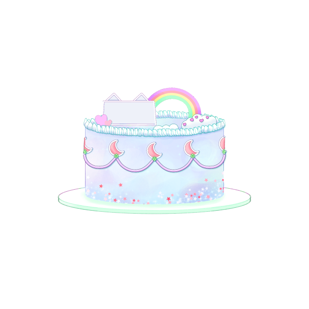 IBM3803 pastel colored cake c