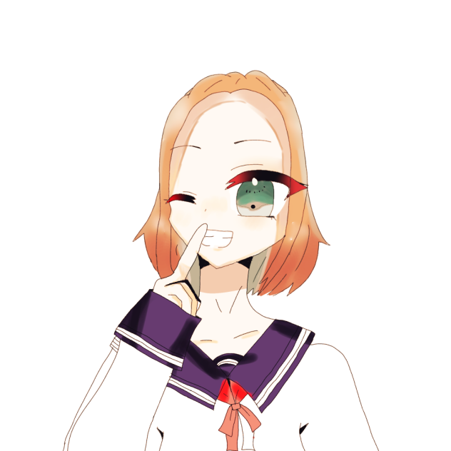 みくるちゃんの線画〜！！