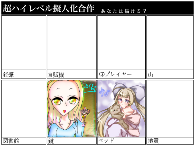 超ハイレベル擬人化合作