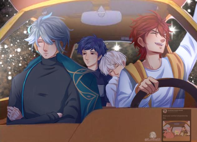 My Comfort Characters 🫂