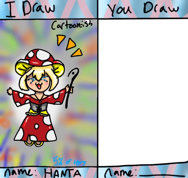 Mine draw and you draw - ibisPaint