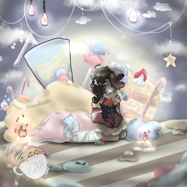 Merry early Christmas (Sweet-Fluff) 🥧☁️