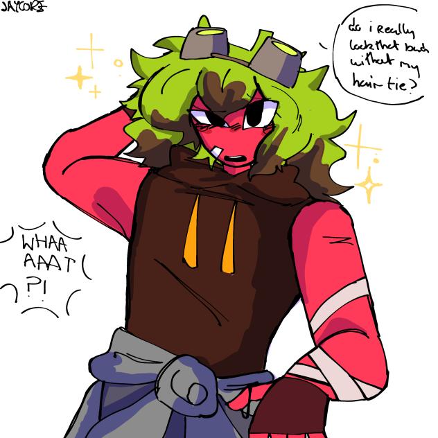 Loose haired sprout