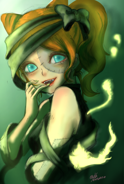 ミイラ＋ゾンビ娘🎃