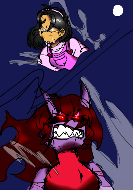 Angsty “Blossoming Blade” sketch