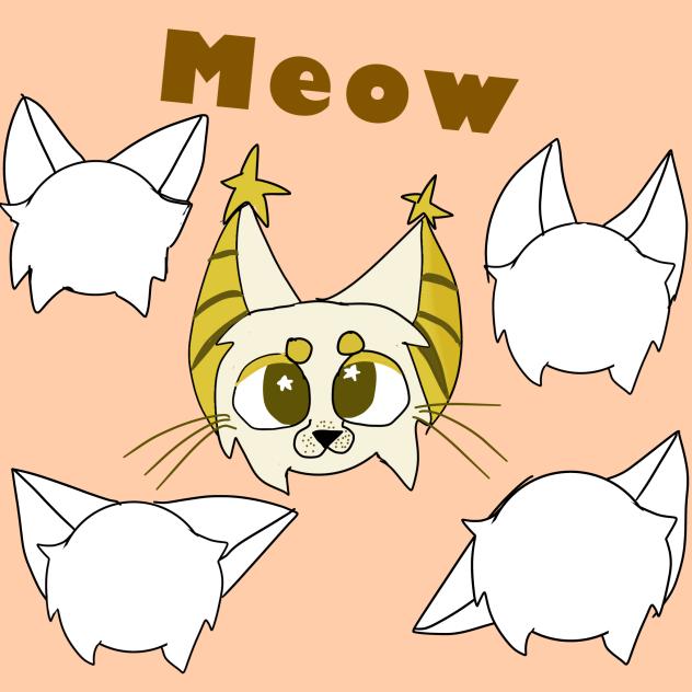 Cat oc collab - ibisPaint