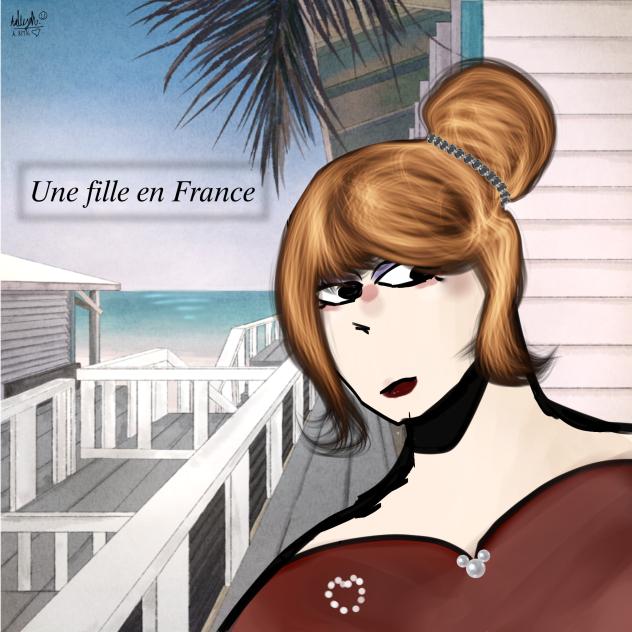 𝑎 𝑔𝑖𝑟𝑙 𝑖𝑛 𝑓𝑟𝑎𝑛𝑐𝑒.