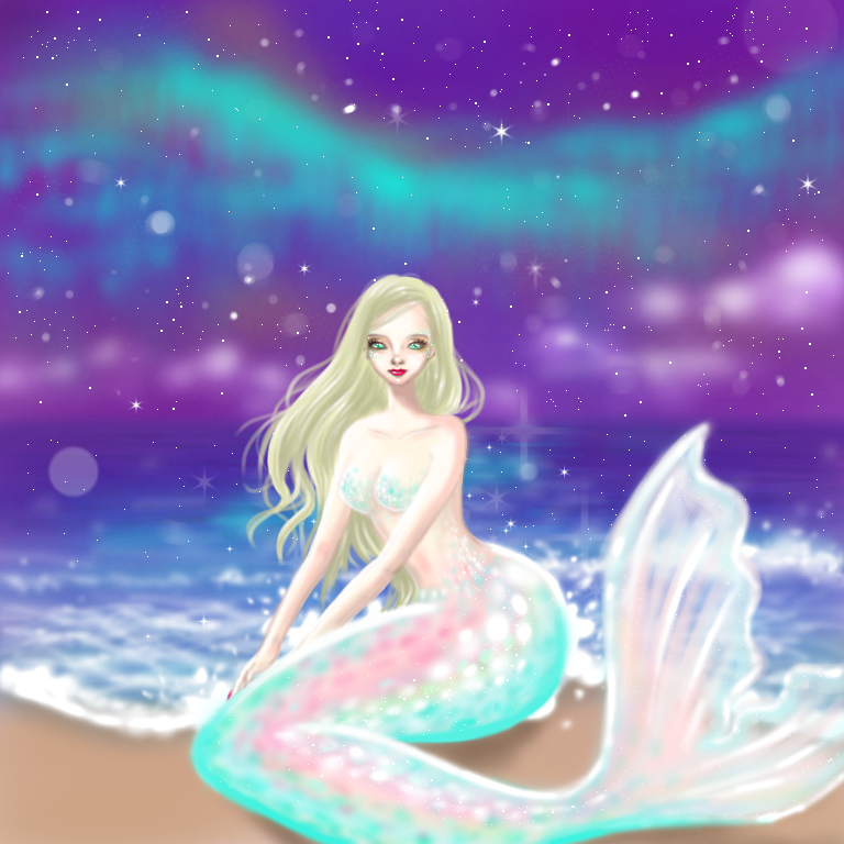 星の人魚 Ibispaint