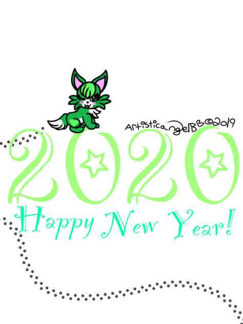 Happy New Year! 2020 (Green) - Speedpain