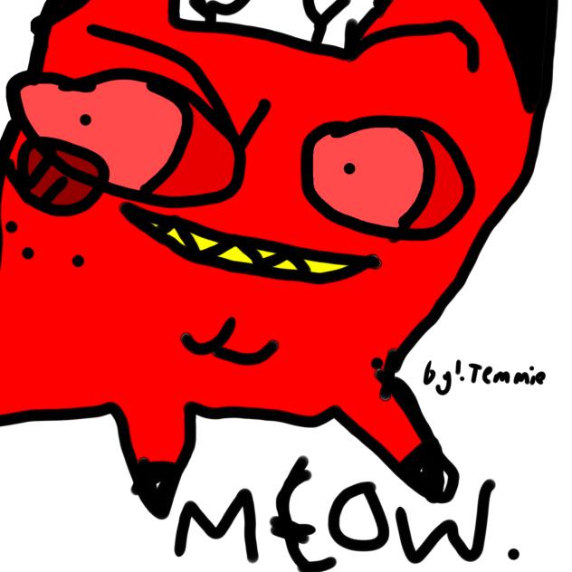 cursed cat Alastor