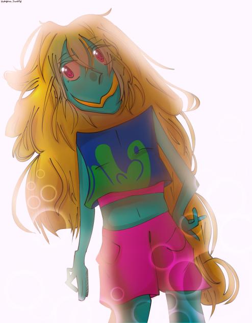 Attempt at drawin' anime-