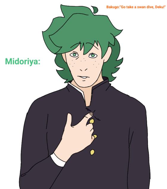 Deku be like