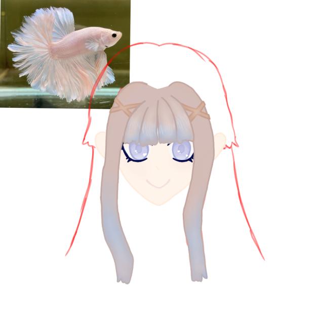 wip of a new oc - ibisPaint