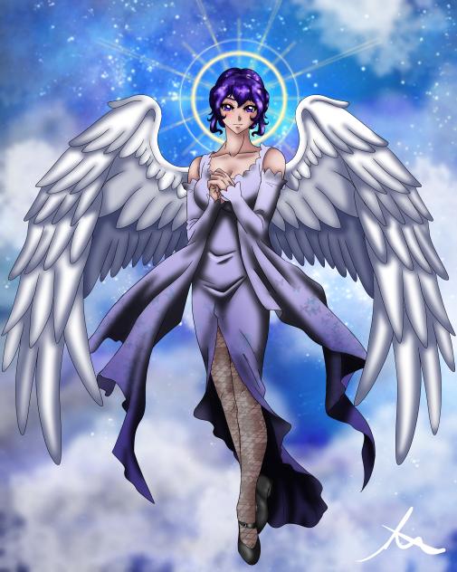 Purple Angel