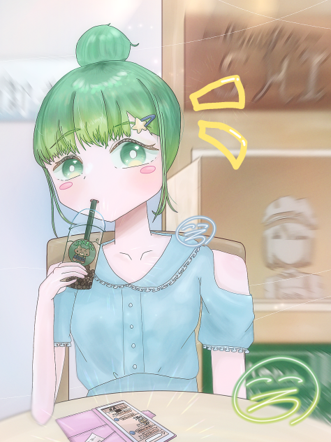 タピオカ🧋📱💭💕