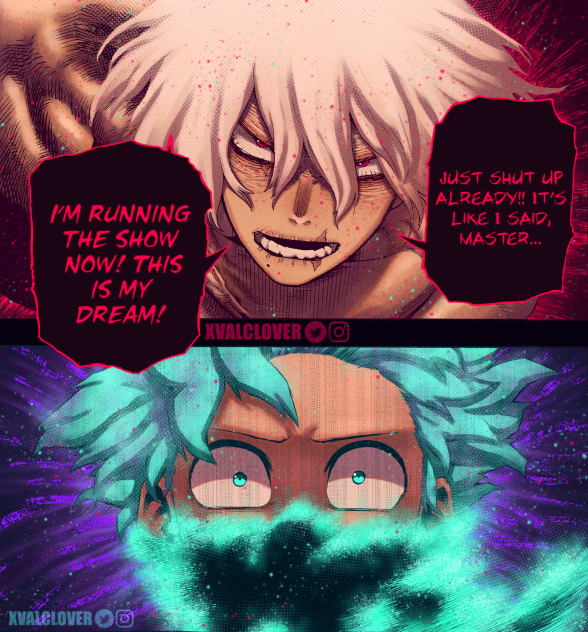 Deku and Shigaraki