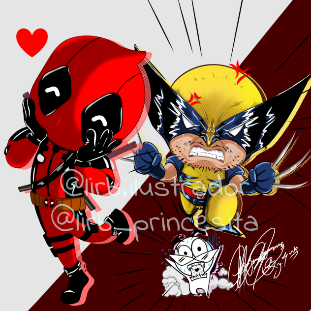 Deathpool, Wolverine & Doodle
