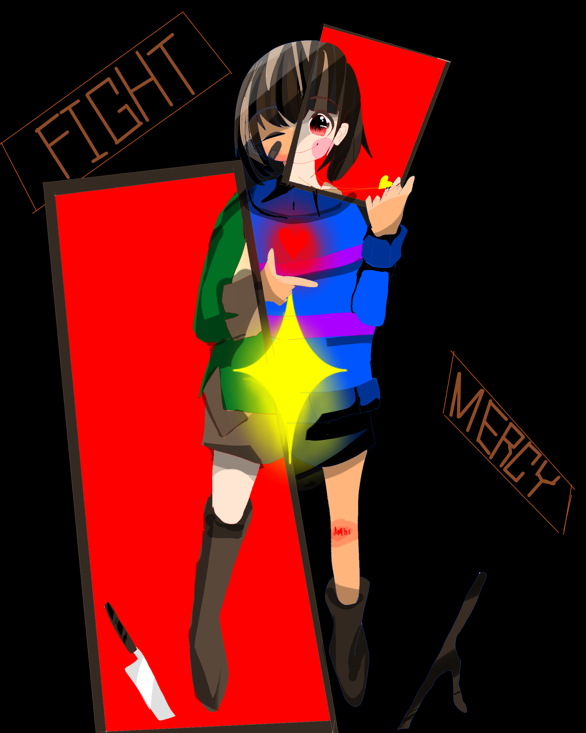 chara frisk - ibisPaint