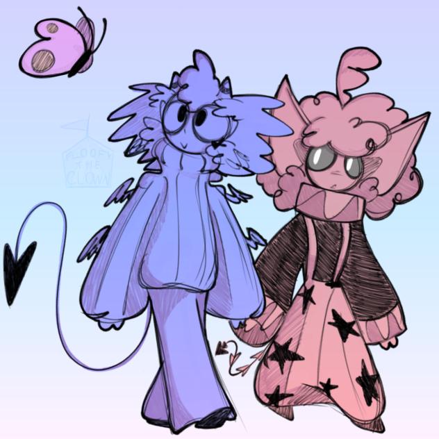 Lil Crimson and Lil Fwoofy