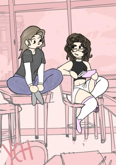 Me and my silly gay friend 😋