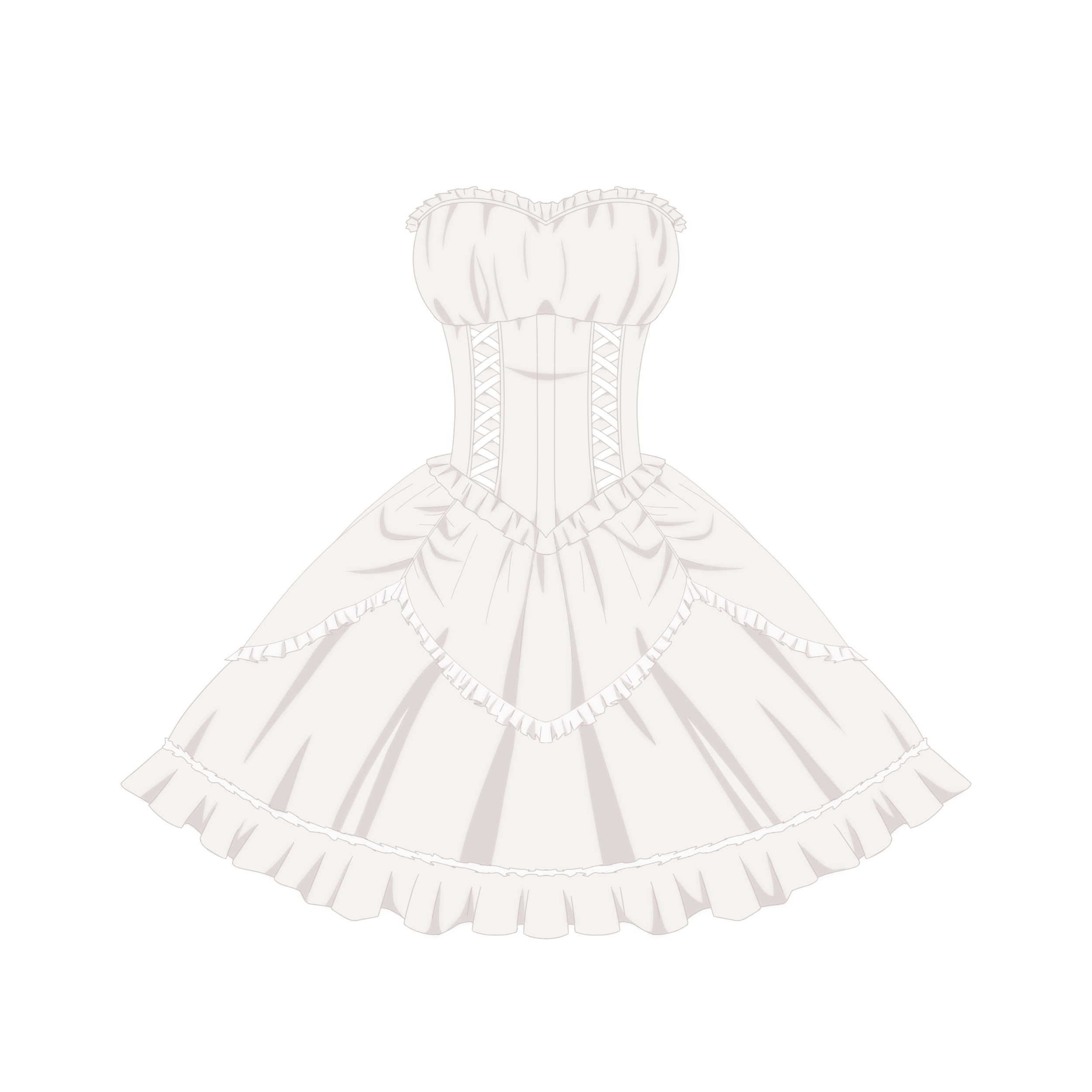 pastel goth dress - ibisPaint