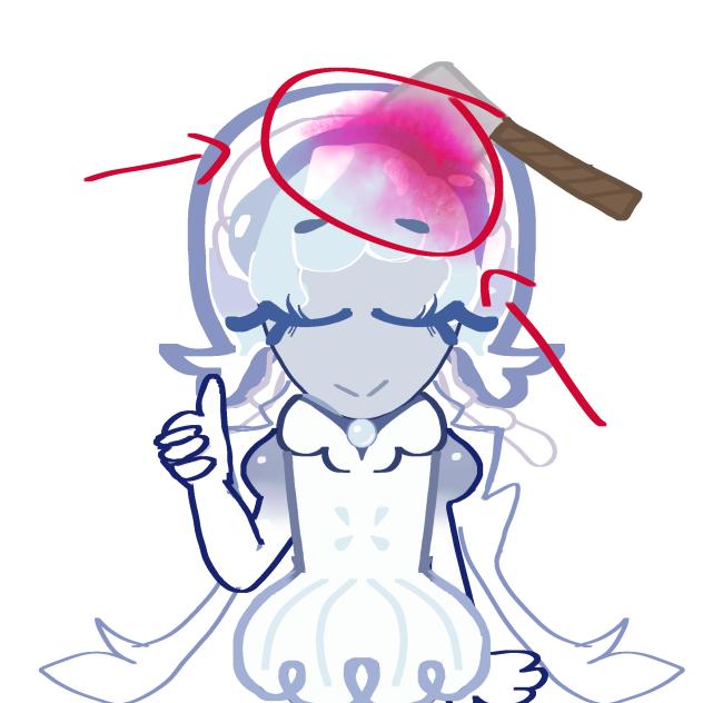 Frilled Jellyfish cookie