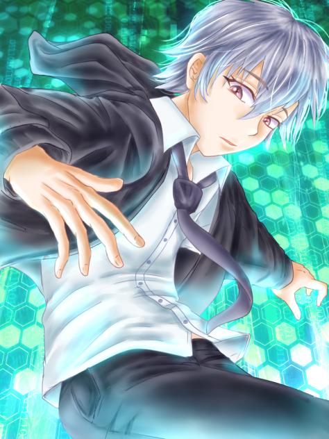 Liuさんの線画（にぶこいの八雲君）塗りました♪