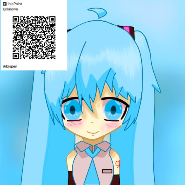 T^T初音但是被我畫的好醜